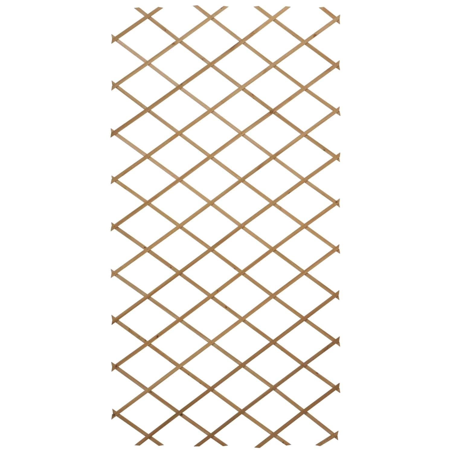木製伸縮トレリス カントリーウッド 100×200cm /B
